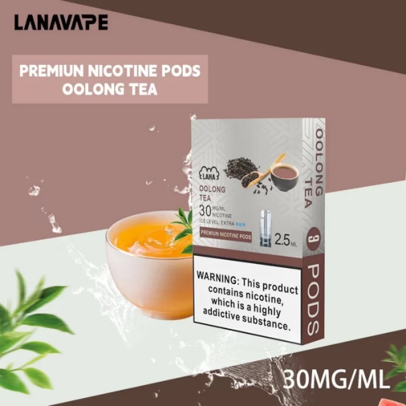LANA 煙彈熱門口味推薦｜果茶 / 冰感 / 奶香風味怎麽選